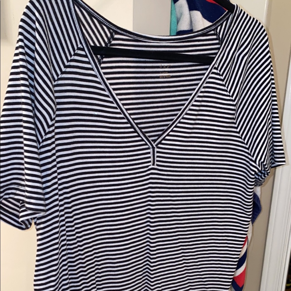 Black & white shirt